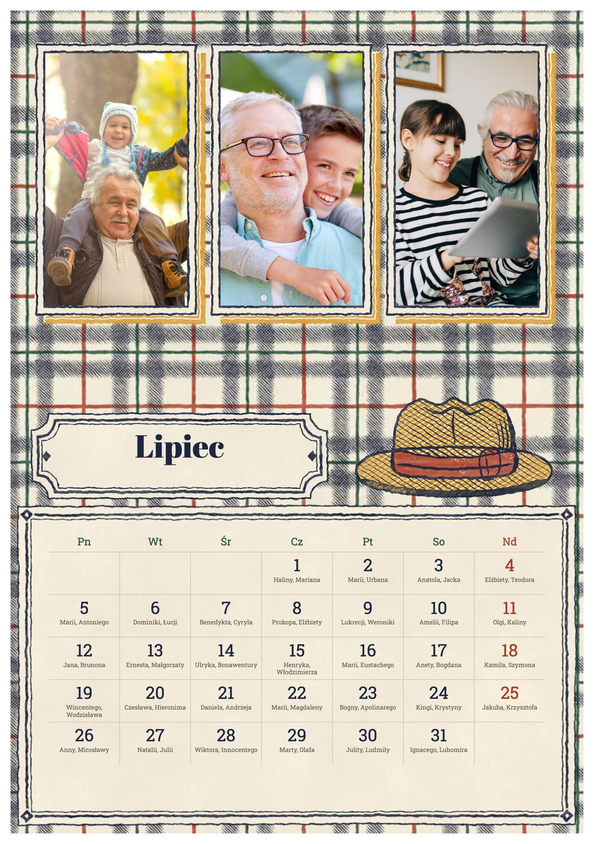 Fotokalendář Den dědečků