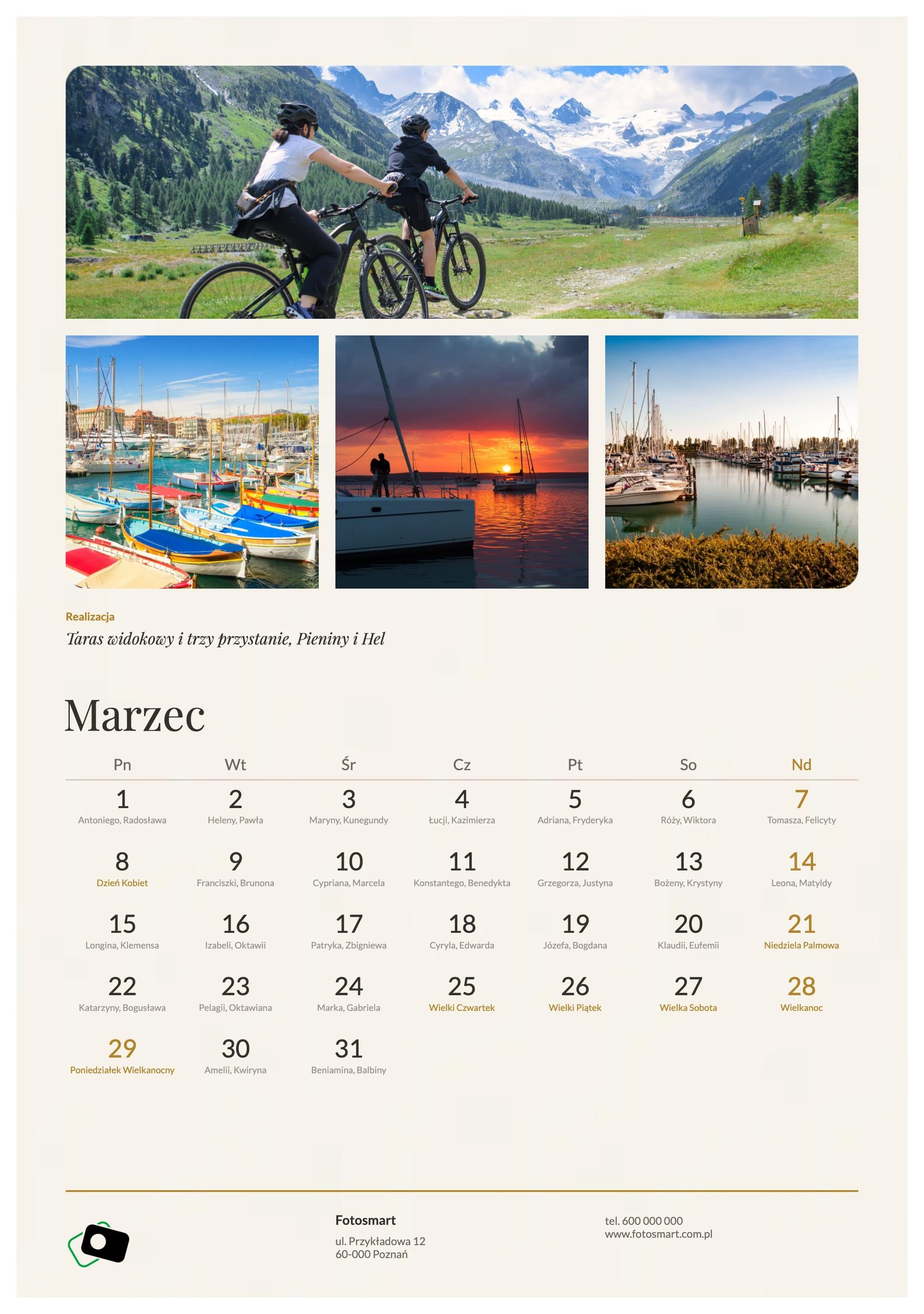 Fotokalendář Firemní Portfolio