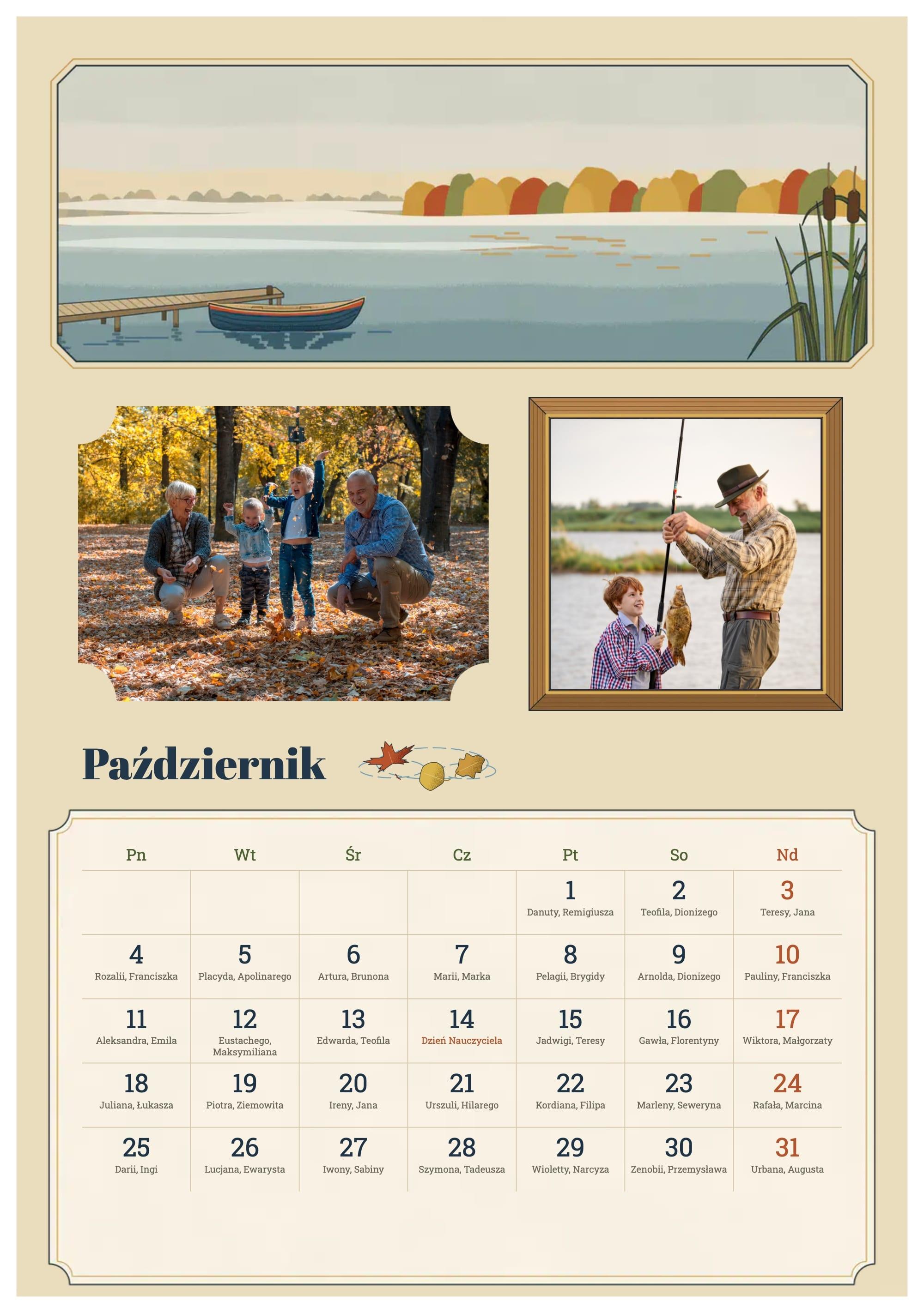 Fotokalendář Na rybách