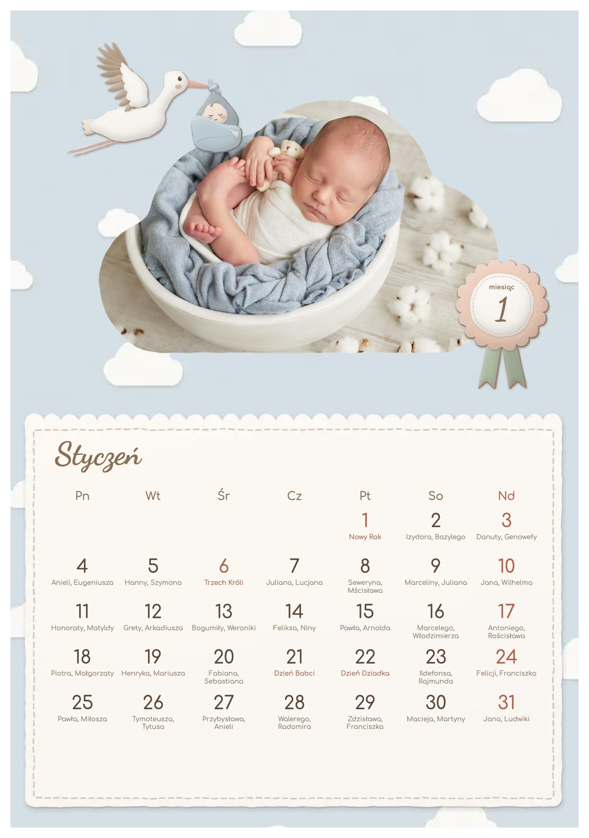 Photo calendar Welcome to the World