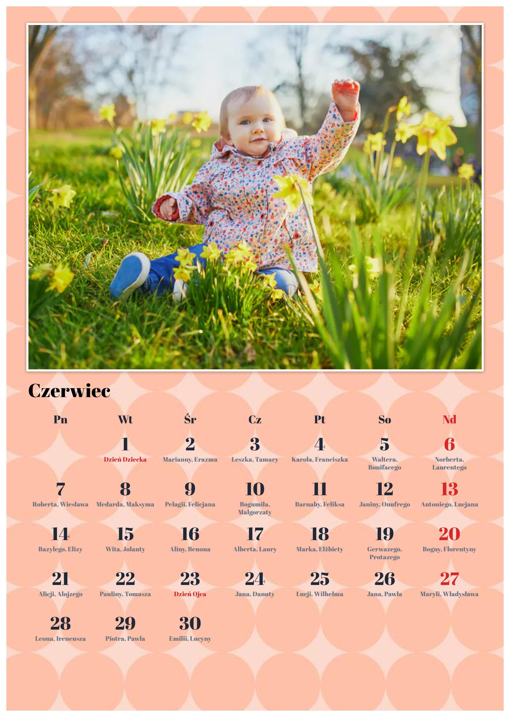 Fotokalendář Dívka