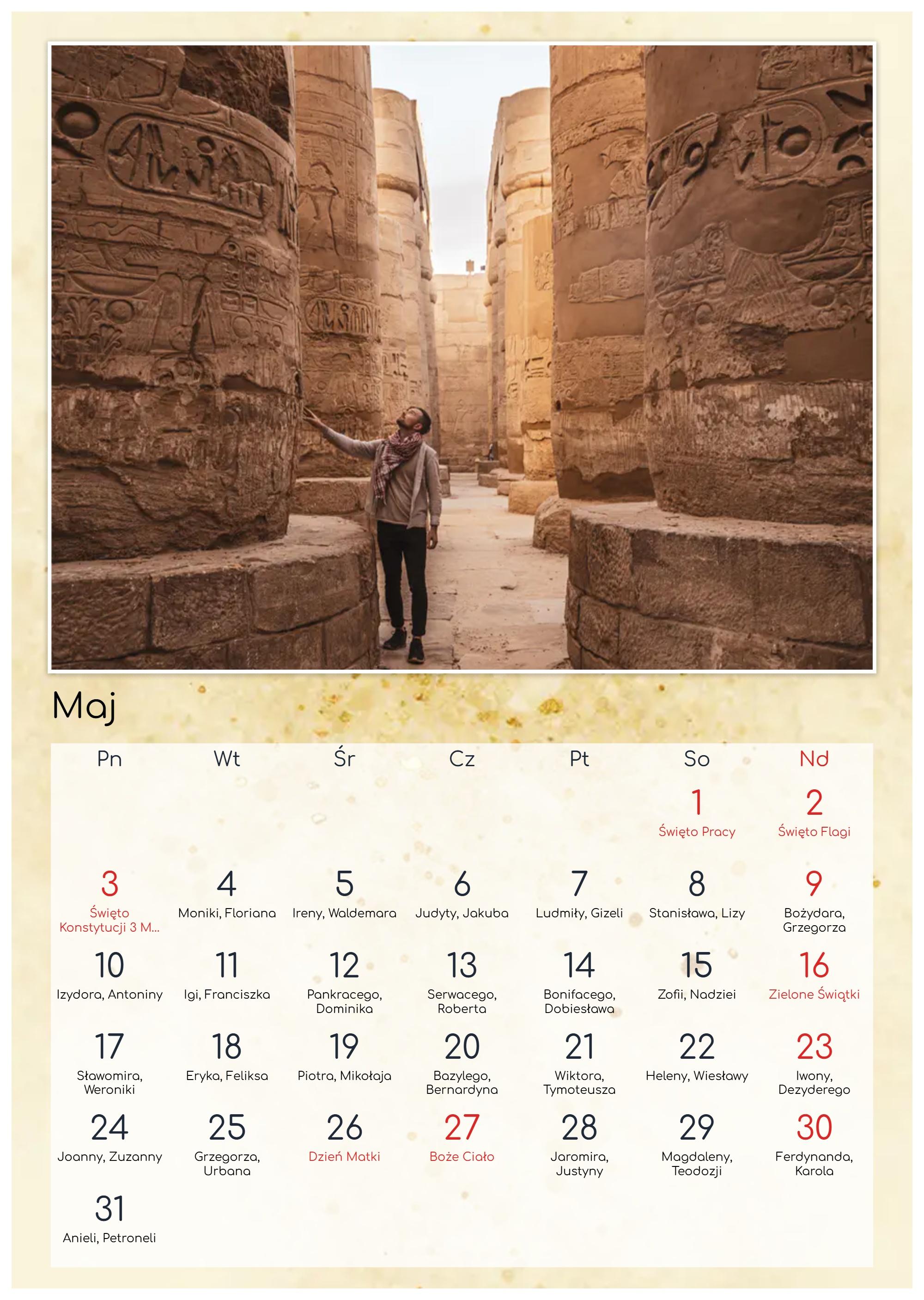 Fotokalendář Egypt