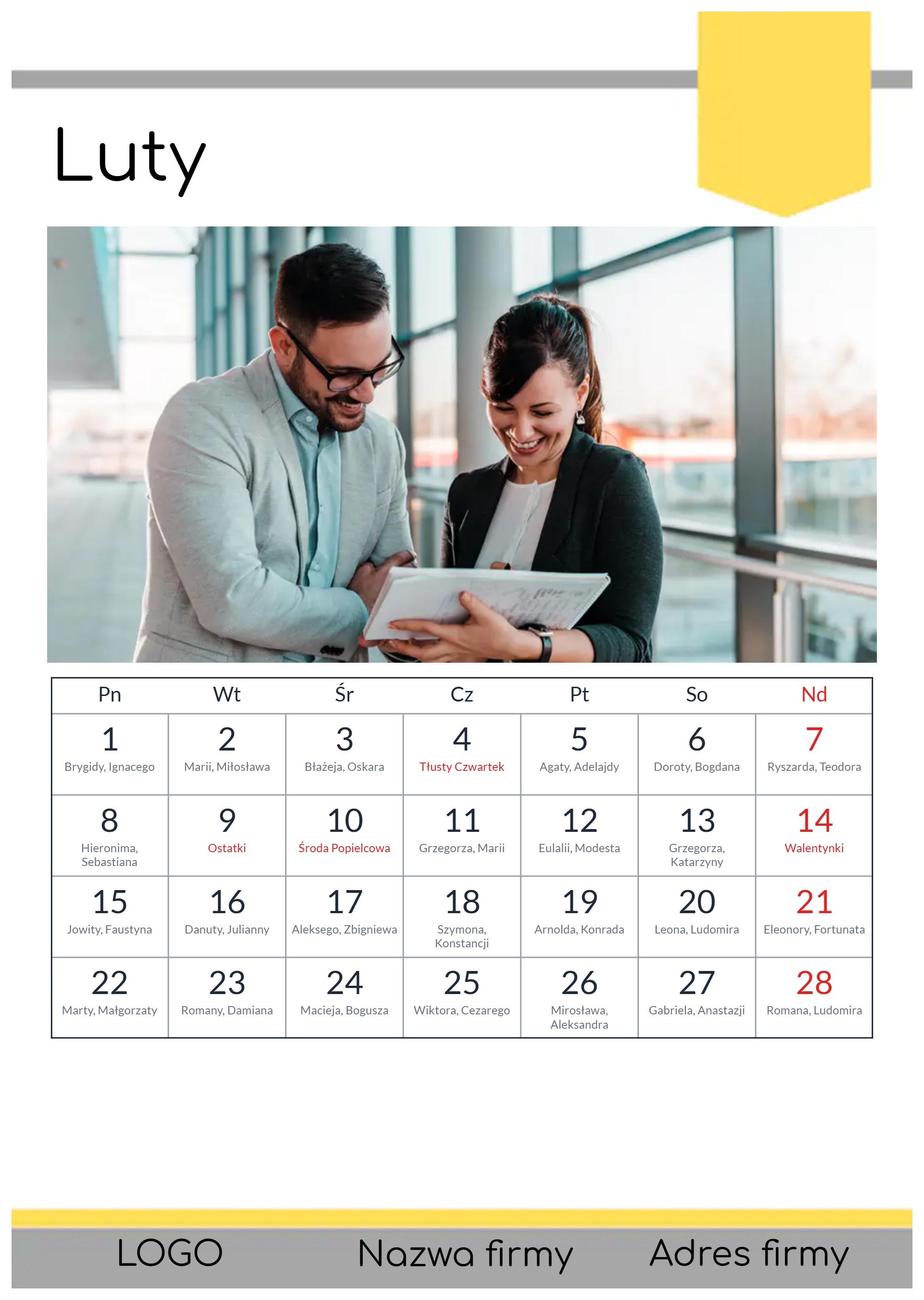 Photo calendar Business