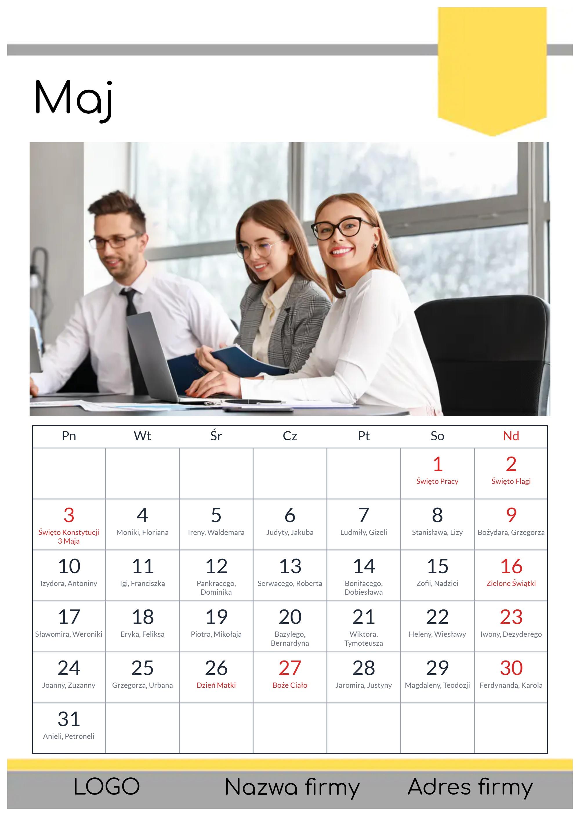 Photo calendar Business