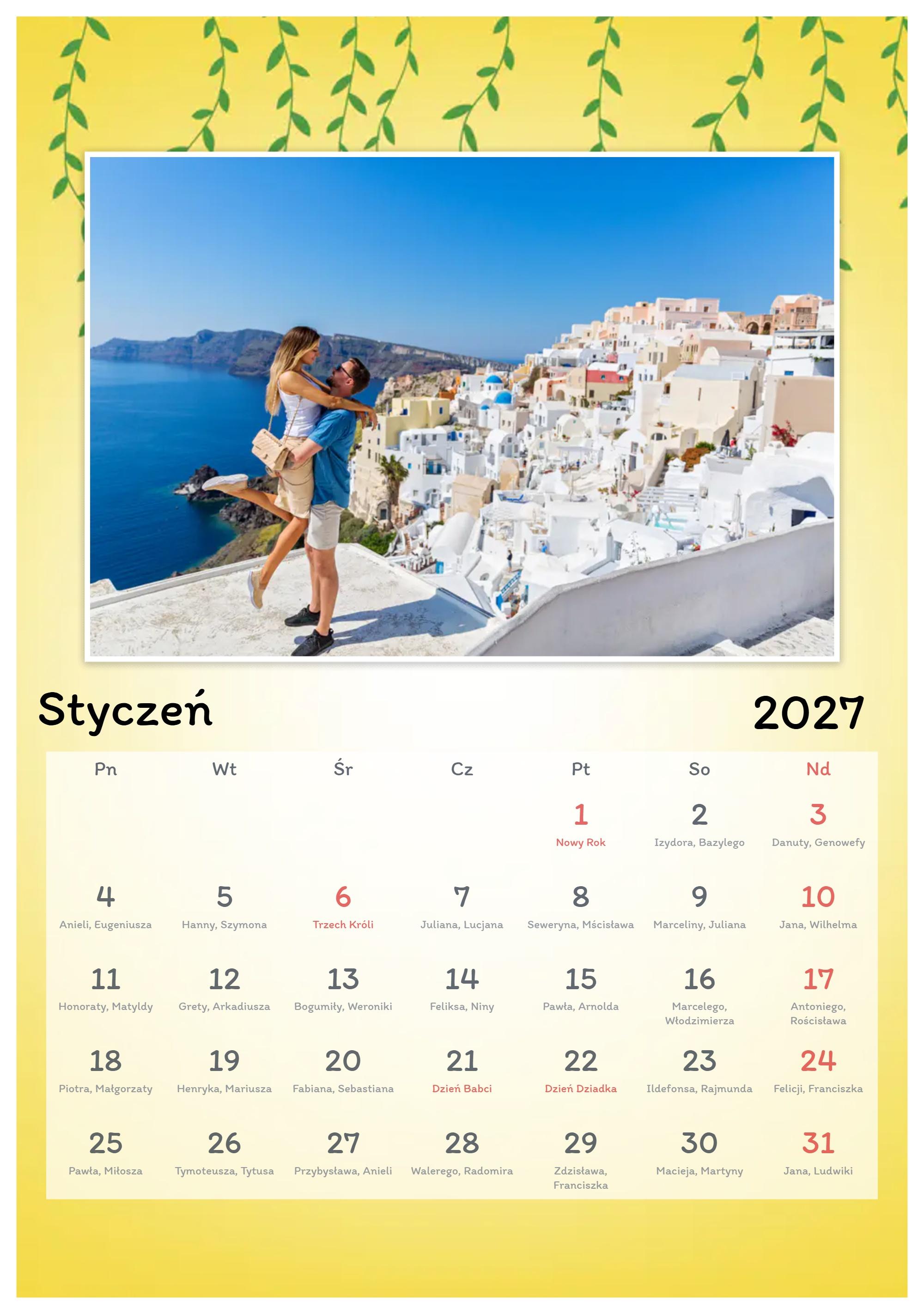 Fotokalendarz Grecja