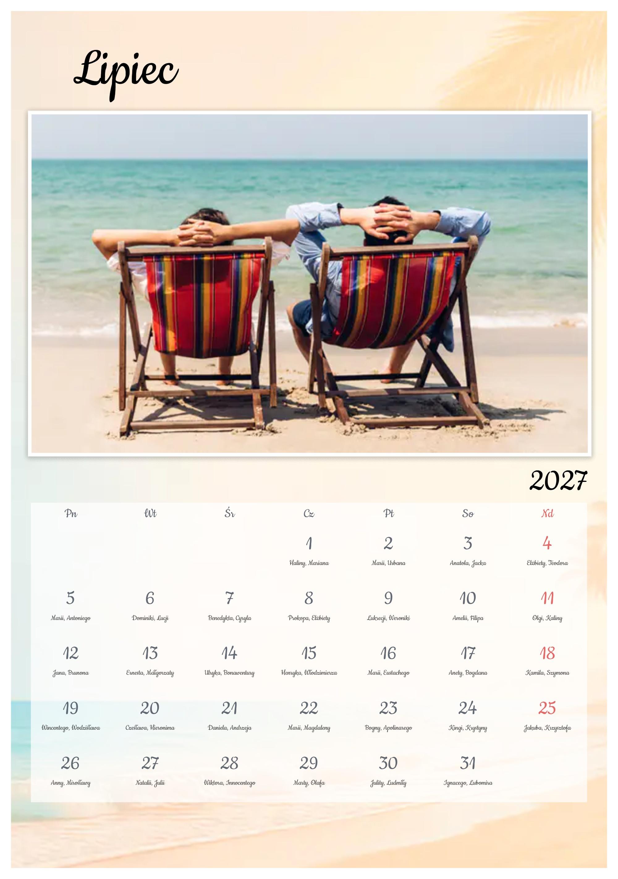 Fotokalendarz Summer vibe